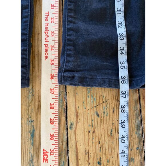 Levis 315 Shaping Bootcut Womens Jeans 29 Black Denim Stretch Comfortable - Picture 9 of 10